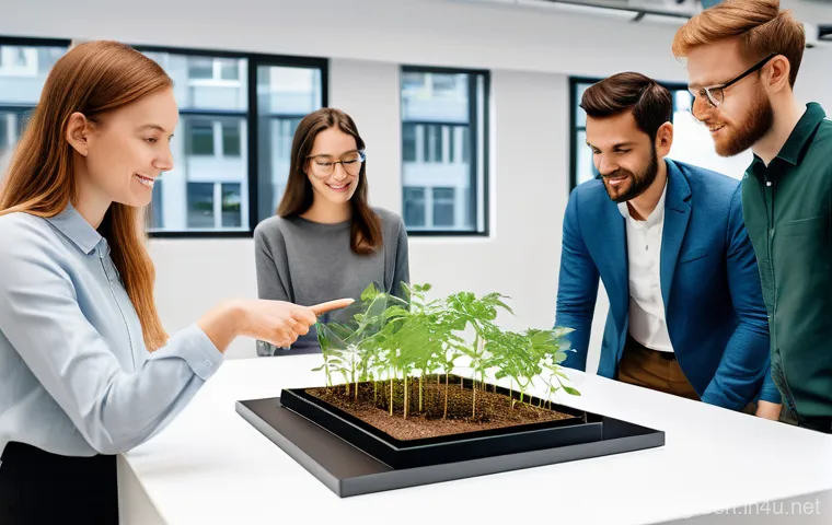 녹색산업 분야 실무 사례 공유 - Prompt 1: Green Innovation in a German Tech Lab**