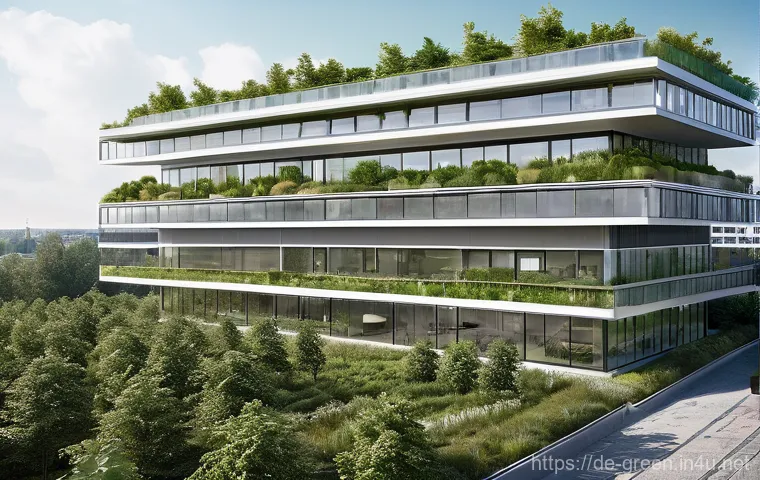 녹색산업 직무와 역할 - **Prompt: "A contemporary, brightly lit design studio in a German city, where a female product desig...